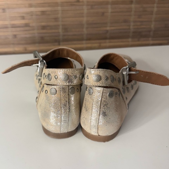 Free People Mystic Mary Jane Flats Champagne 9 - Picture 7 of 8